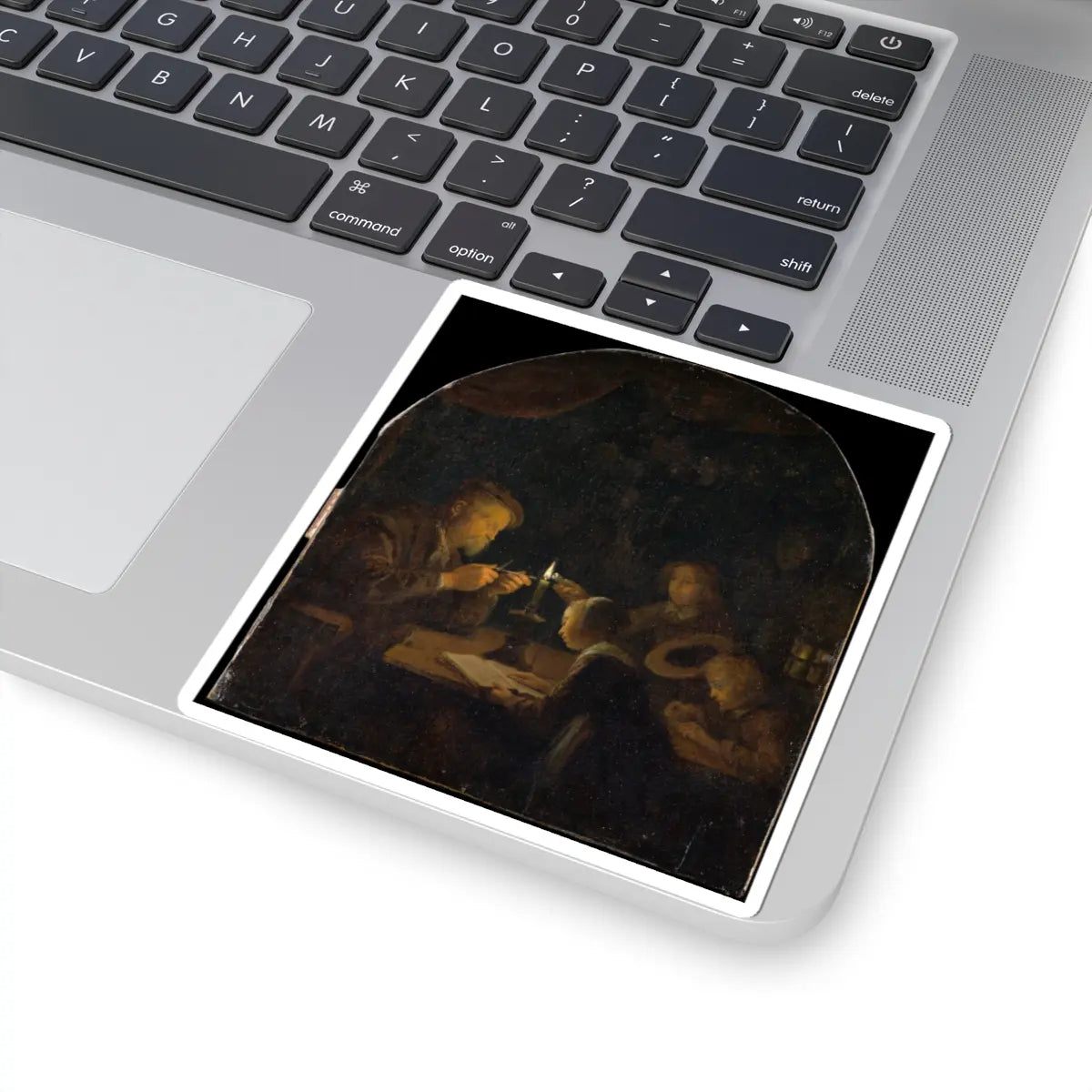 SKU:TSS-STICK-GRRD-4X4-2 Sizes:4" × 4" Types:White