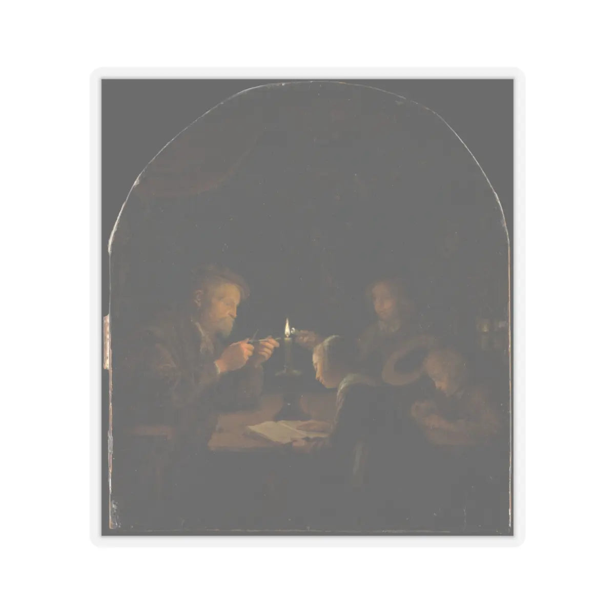 SKU:TSS-STICK-GRRD-6X6-1N17L Sizes:6" × 6" Types:Transparent