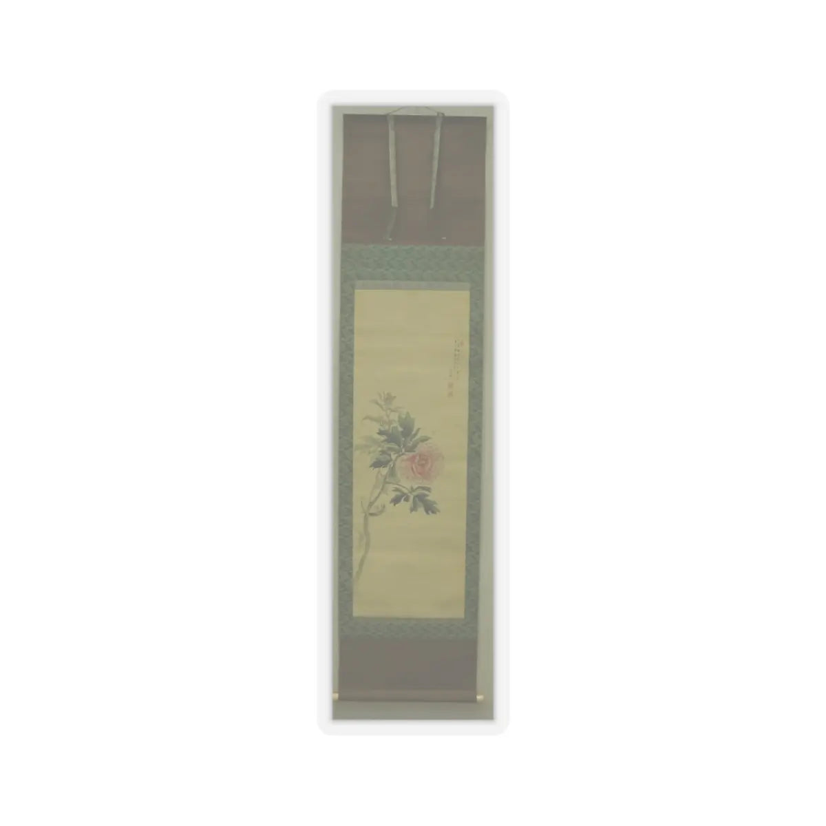 Gessen - Peony with Bird - unknown v2 - STICKER Vinyl Kiss-Cut Decal