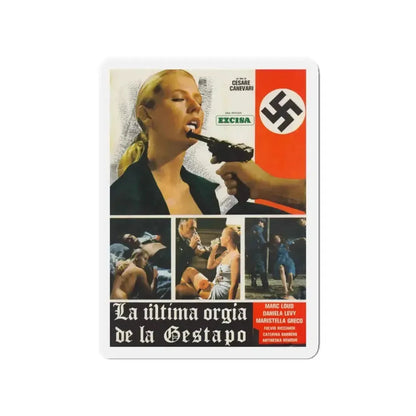 GESTAPO'S LAST ORGY 1977 Movie Poster - Refrigerator Magnet - The Sticker Space