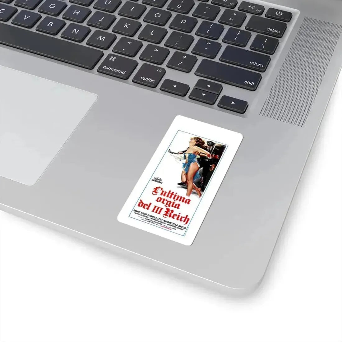 GESTAPO'S LAST ORGY (ITALIAN) 1977 Movie Poster - STICKER Vinyl Kiss-Cut Decal - The Sticker Space