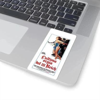 GESTAPO'S LAST ORGY (ITALIAN) 1977 Movie Poster - STICKER Vinyl Kiss-Cut Decal - The Sticker Space