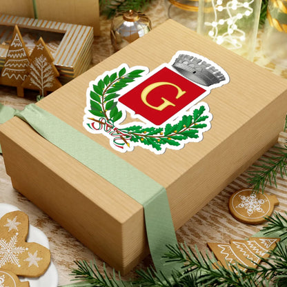 Gesualdo-Stemma (Italy) (Coat of Arms) STICKER Vinyl Kiss-Cut Decal - The Sticker Space