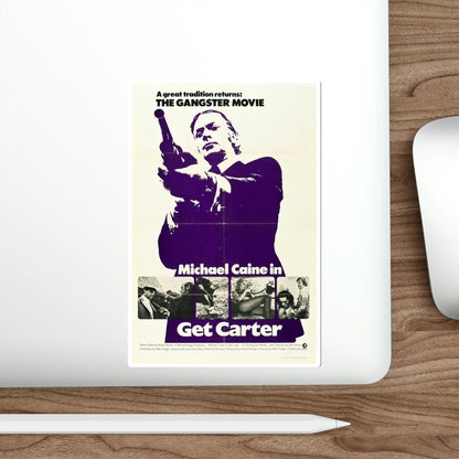 Get Carter 1971 Movie Poster STICKER Vinyl Die-Cut Decal-The Sticker Space