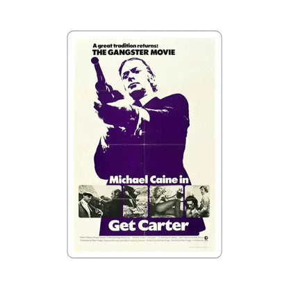 Get Carter 1971 Movie Poster STICKER Vinyl Die-Cut Decal 5 Inch - The Sticker Space