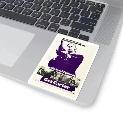 Get Carter 1971 Movie Poster - STICKER Vinyl Kiss-Cut Decal - The Sticker Space