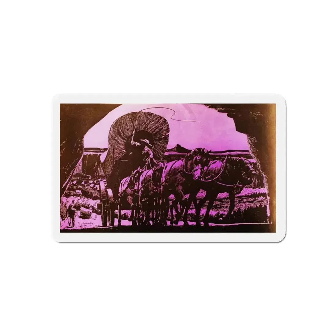 Get Crackin', 1949 (Magazine Illustration) Refrigerator Magnet - The Sticker Space