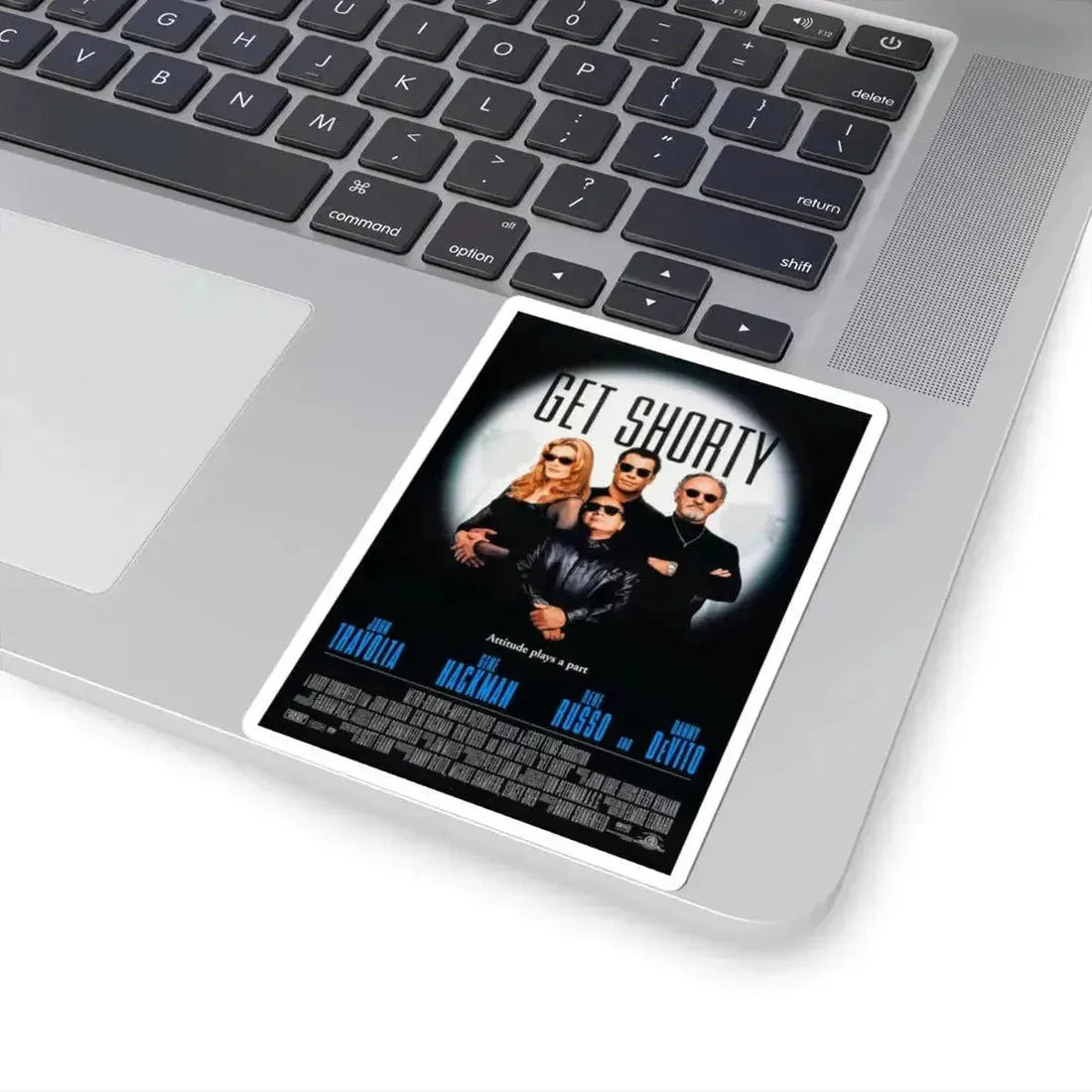 Get Shorty 1995 Movie Poster - STICKER Vinyl Kiss-Cut Decal - The Sticker Space