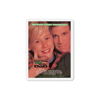 Getting Even With Dad 1994 Movie Poster Refrigerator Magnet 3 Inch - The Sticker Space