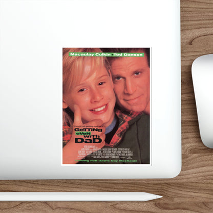 Getting Even With Dad 1994 Movie Poster STICKER Vinyl Die-Cut Decal-The Sticker Space