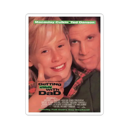 Getting Even With Dad 1994 Movie Poster STICKER Vinyl Die-Cut Decal - The Sticker Space