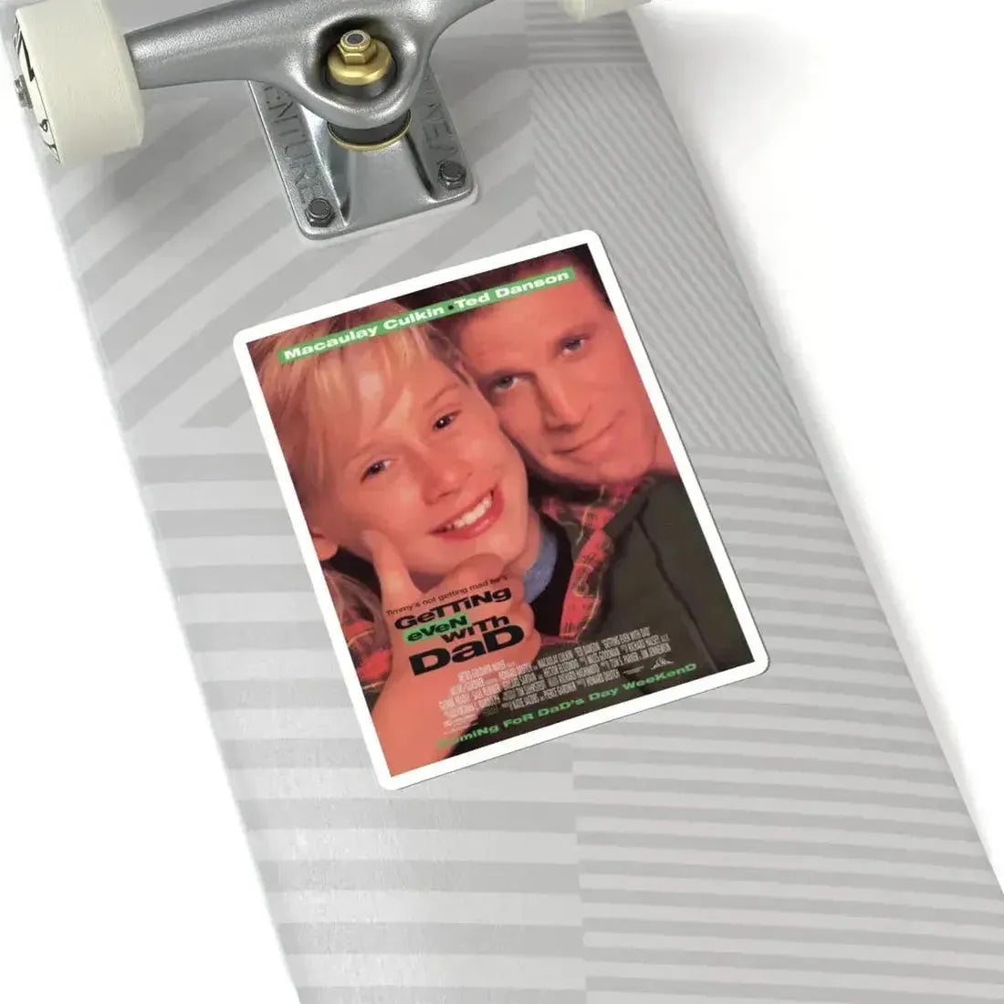 Getting Even With Dad 1994 Movie Poster - STICKER Vinyl Kiss-Cut Decal - The Sticker Space