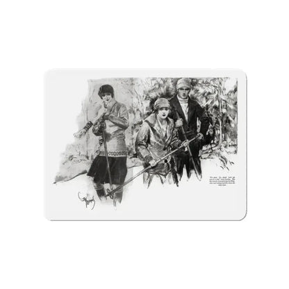 Getting Married (1), Redbook magazine, December 1926 (Magazine Illustration) Refrigerator Magnet - The Sticker Space