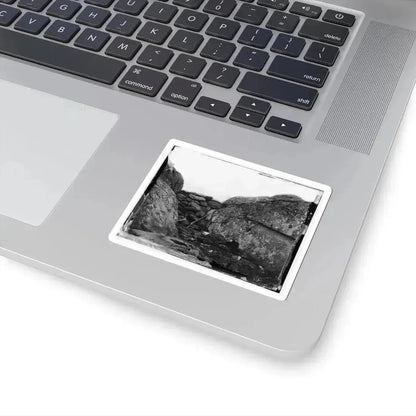 Gettysburg, Pa. Dead Confederate Soldier in Devil's Den (U.S. Civil War) STICKER Vinyl Kiss-Cut Decal - The Sticker Space