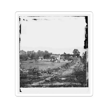 Gettysburg, Pa. Headquarters of Gen. George G. Meade on Cemetery Ridge (U.S. Civil War) STICKER Vinyl Kiss-Cut Decal 3 Inch White - The Sticker Space