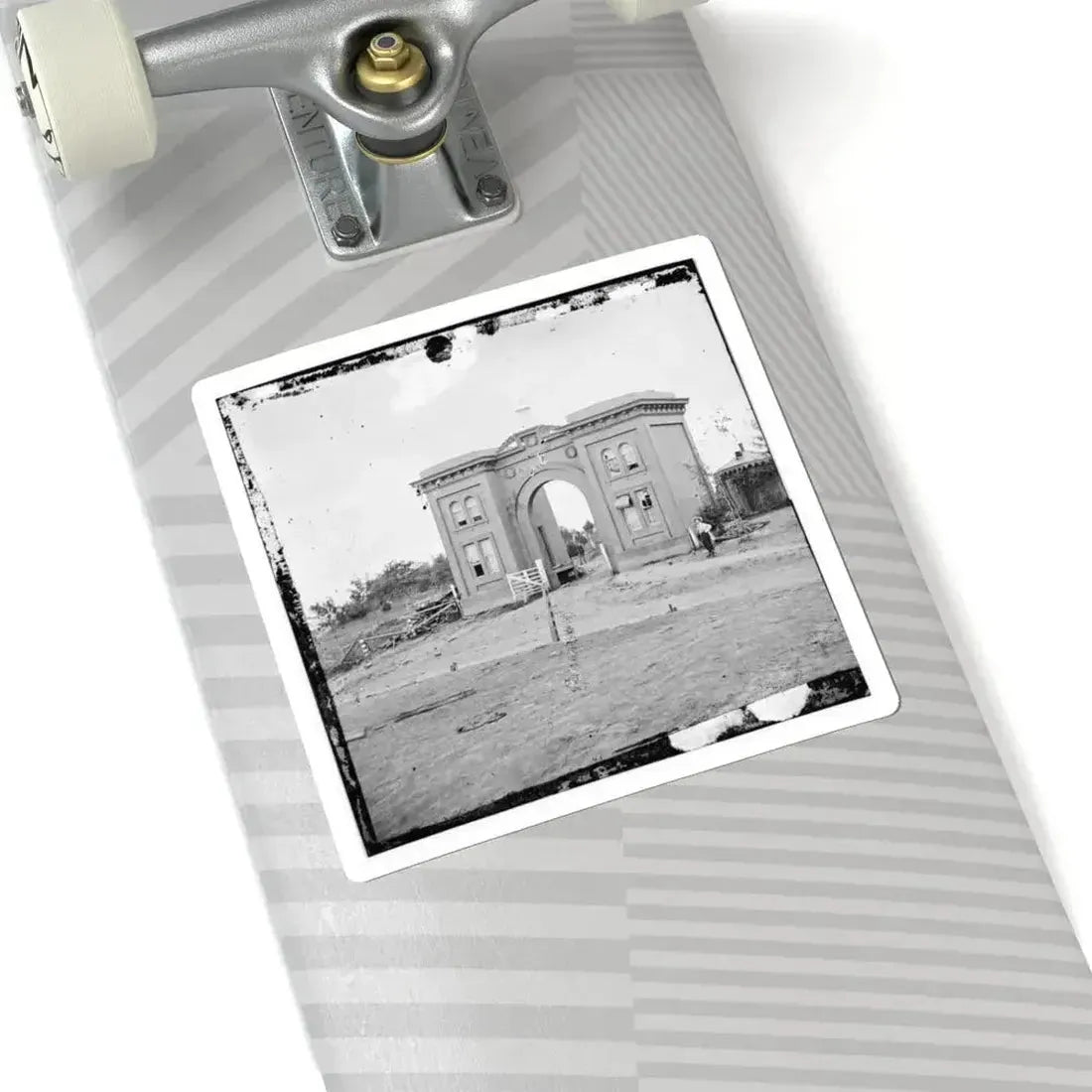 Gettysburg, Pa. The Cemetery Gatehouse (U.S. Civil War) STICKER Vinyl Kiss-Cut Decal - The Sticker Space