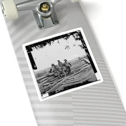 Gettysburg, Pa. Three Confederate Prisoners (U.S. Civil War) STICKER Vinyl Kiss-Cut Decal - The Sticker Space