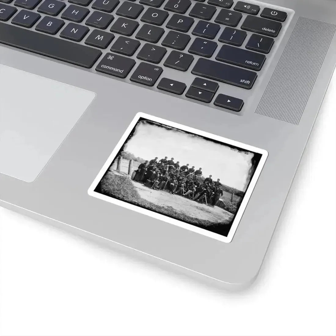 Gettysburg, Pennsylvania. Officers of 50Th Regiment Pennsylvania Infantry (U.S. Civil War) STICKER Vinyl Kiss-Cut Decal - The Sticker Space