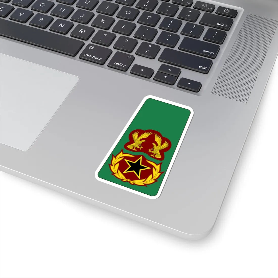 Ghana Army OF 10 (Ghana) (Military Rank) STICKER Vinyl Kiss-Cut Decal - The Sticker Space