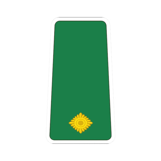 Ghana Army OF 1a (Ghana) (Military Rank) STICKER Vinyl Kiss-Cut Decal 2 Inch White - The Sticker Space