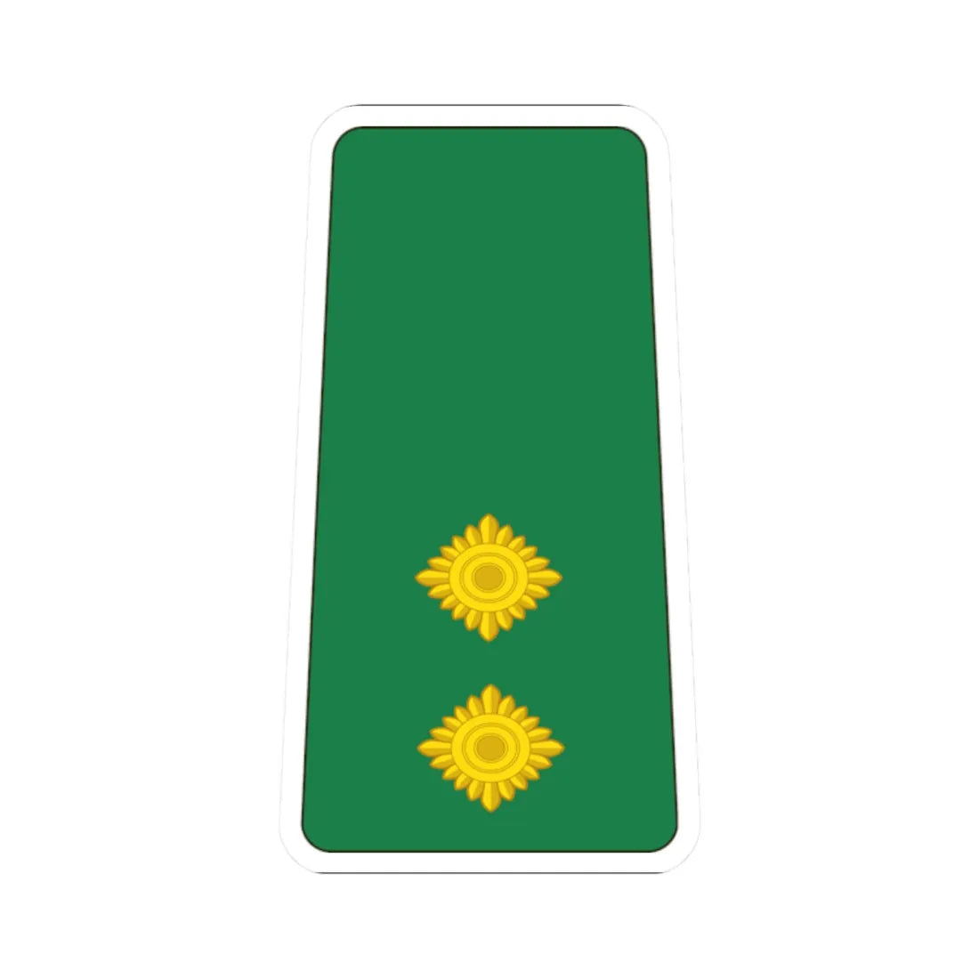Ghana Army OF 1b (Ghana) (Military Rank) STICKER Vinyl Kiss-Cut Decal - The Sticker Space