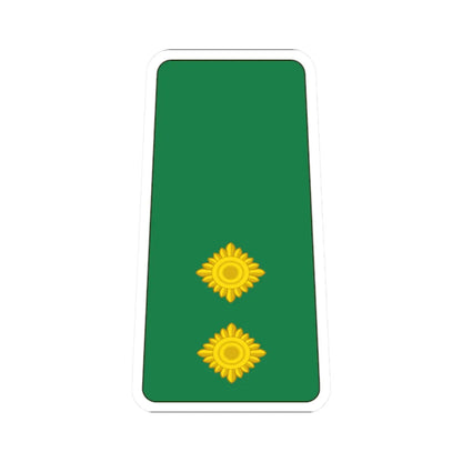 Ghana Army OF 1b (Ghana) (Military Rank) STICKER Vinyl Kiss-Cut Decal - The Sticker Space