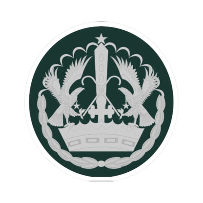 Ghana Army OR 9 (Ghana) (Military Rank) STICKER Vinyl Kiss-Cut Decal 2 Inch White - The Sticker Space