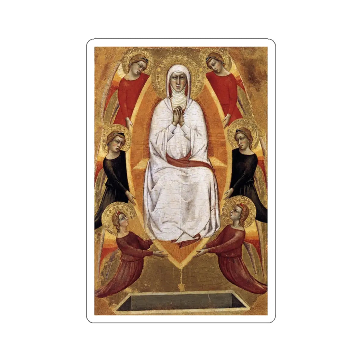 SKU:24559946842966015187 Sticker types:White Shape:Die-Cut Sizes:3" × 3"