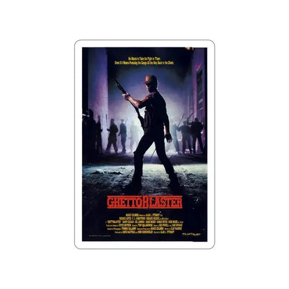 GHETTOBLASTER 1989 Movie Poster STICKER Vinyl Die-Cut Decal 6 Inch - The Sticker Space