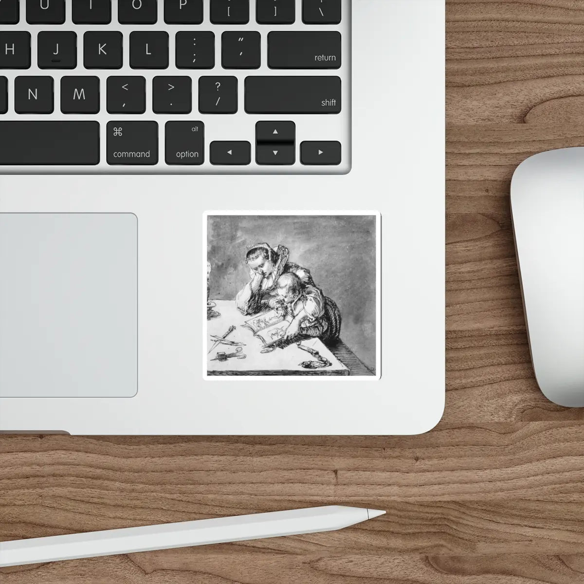 SKU:16575813991748085375 Sticker types:White Shape:Die-Cut Sizes:3" × 3"
