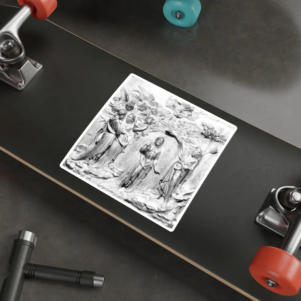 SKU:28437772483051808113 Sticker types:White Shape:Die-Cut Sizes:6" × 6"