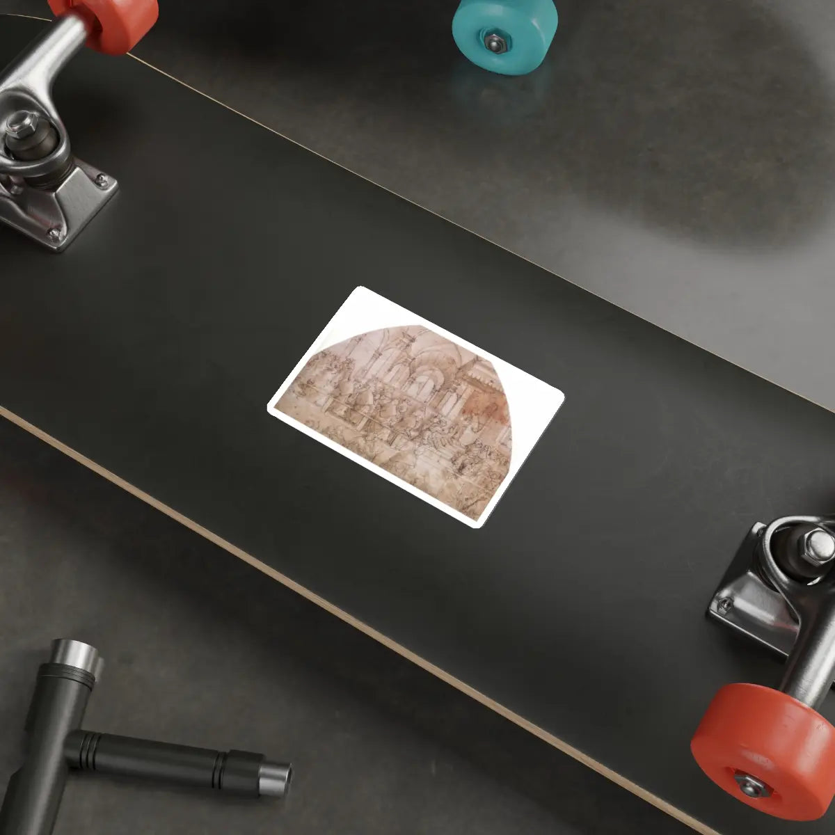 SKU:27356448826234280033 Sticker types:White Shape:Die-Cut Sizes:4" × 4"