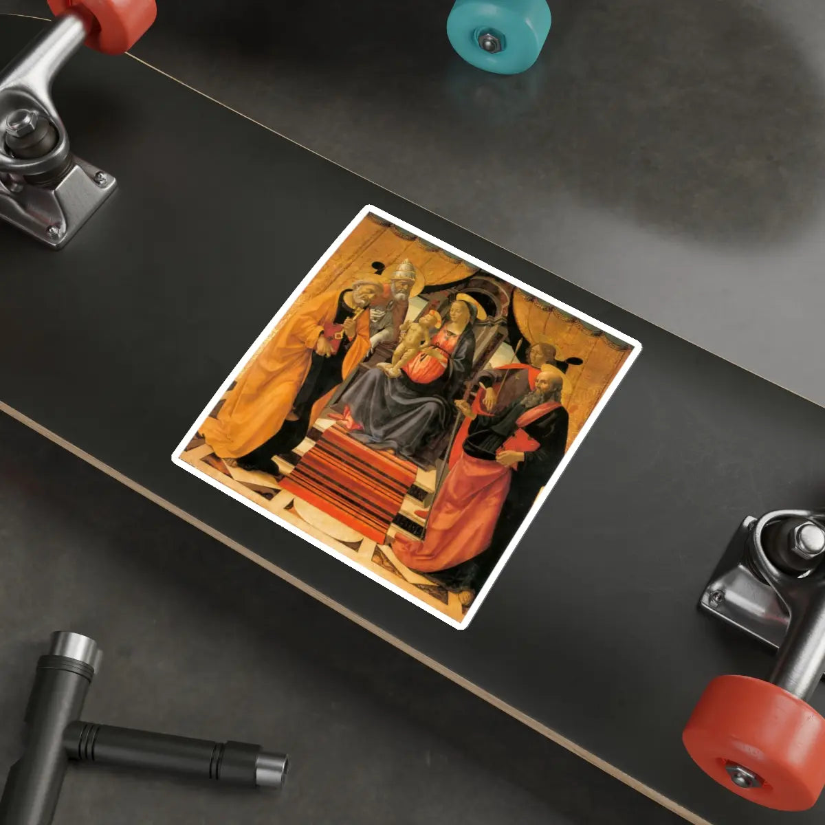 SKU:27165140757116967527 Sticker types:White Shape:Die-Cut Sizes:6" × 6"