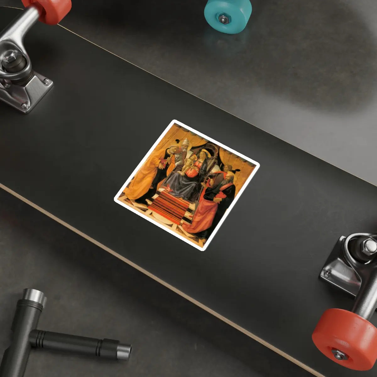 SKU:32464169165304424827 Sticker types:White Shape:Die-Cut Sizes:4" × 4"