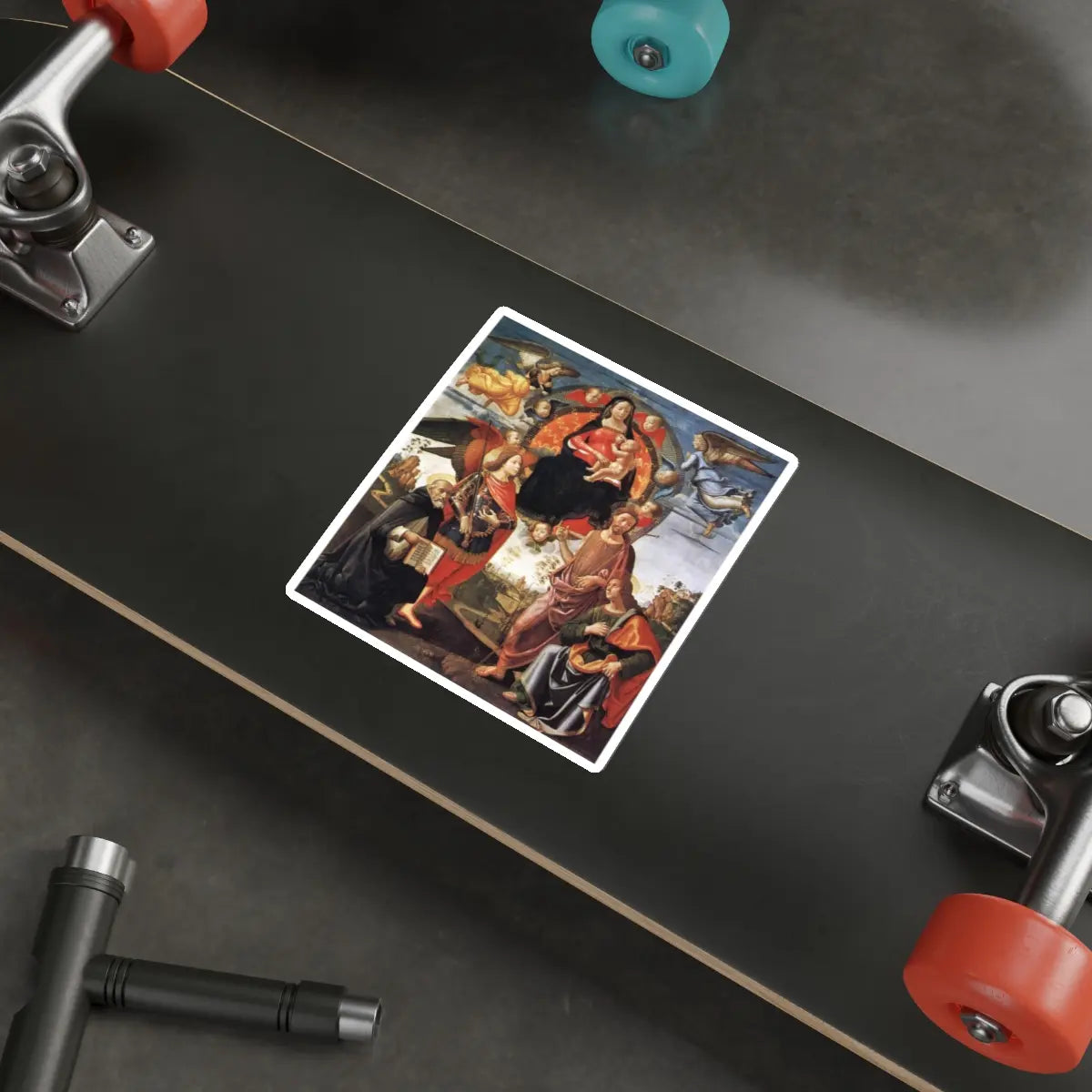 SKU:22817982760770208041 Sticker types:White Shape:Die-Cut Sizes:5" × 5"