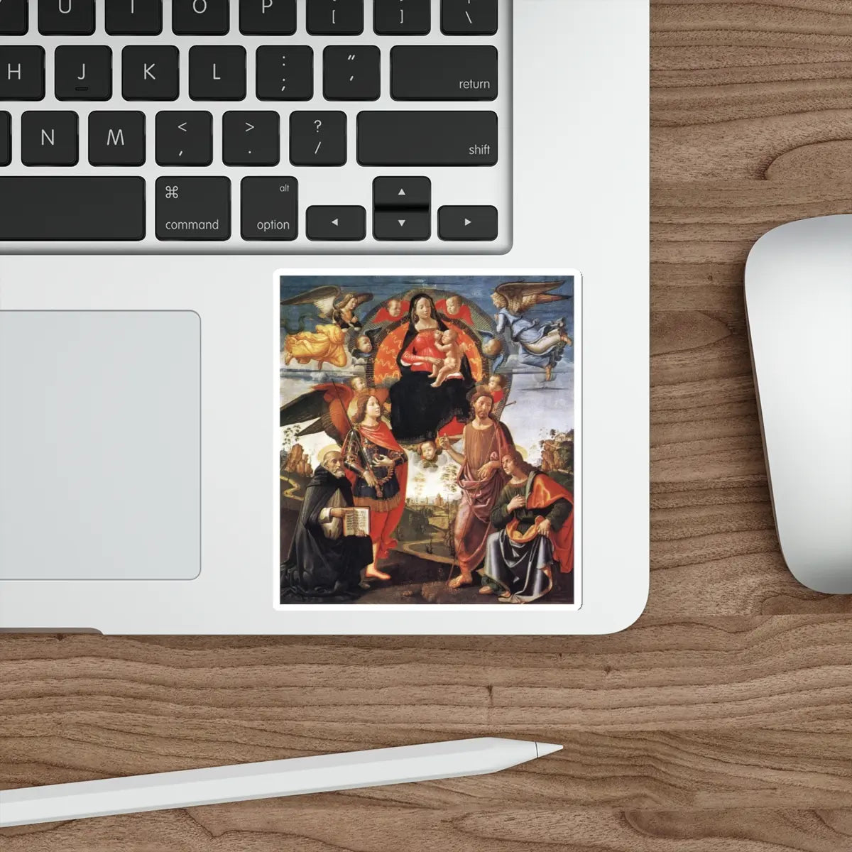 SKU:26648465953620526170 Sticker types:White Shape:Die-Cut Sizes:4" × 4"
