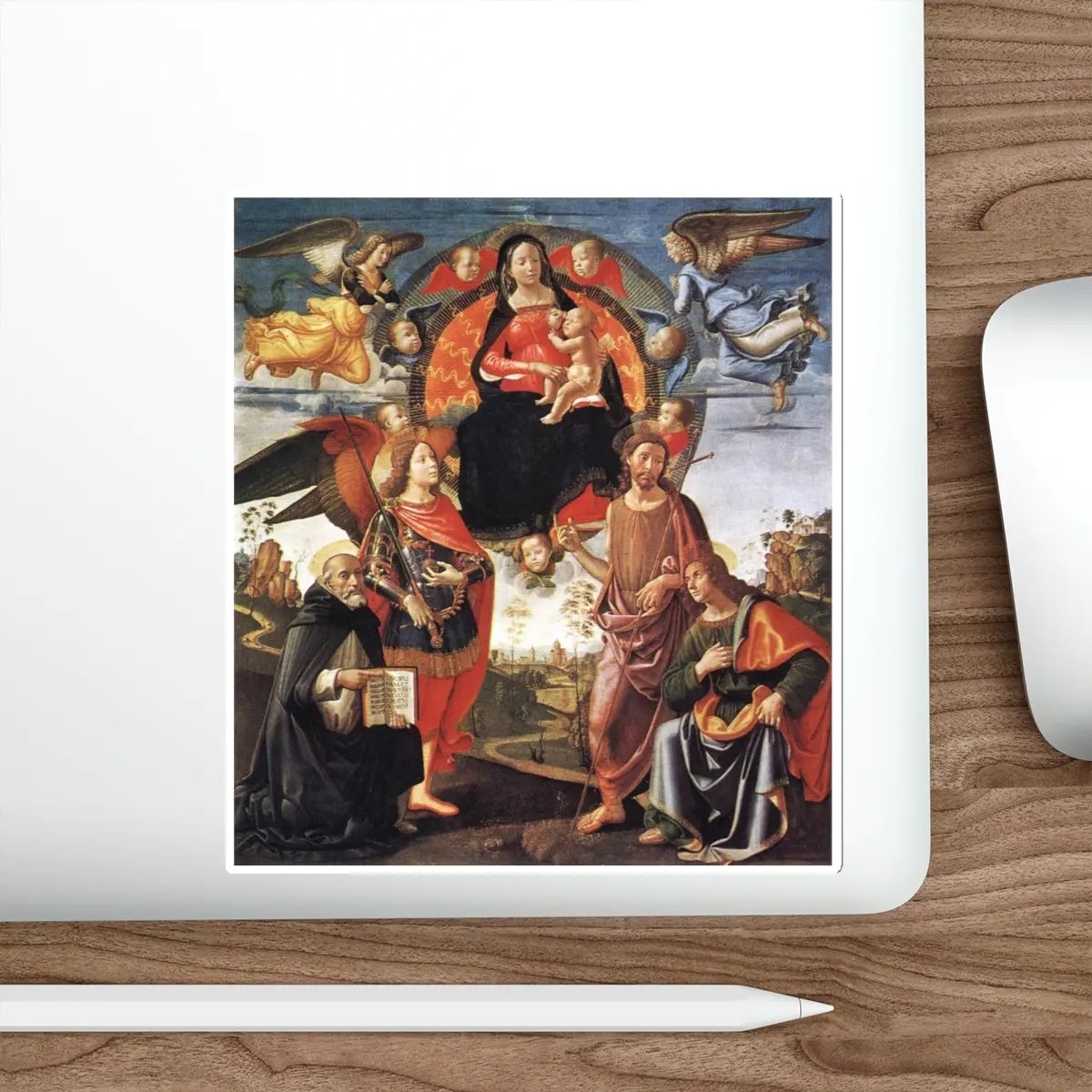 SKU:29884301873292678056 Sticker types:White Shape:Die-Cut Sizes:6" × 6"