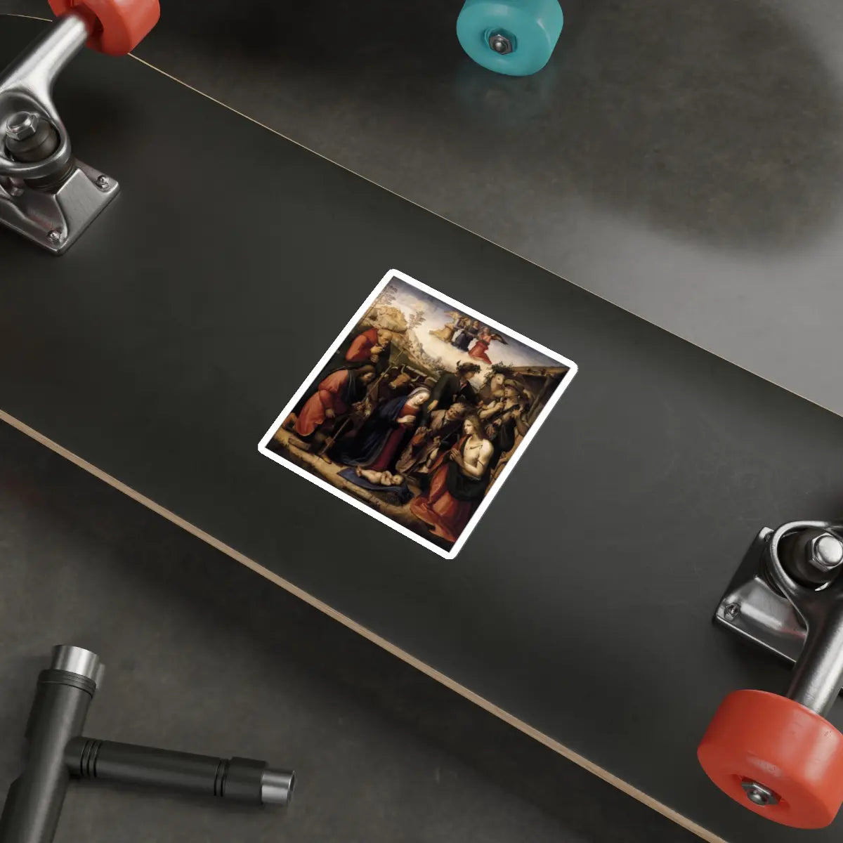 SKU:43952050210064157030 Sticker types:White Shape:Die-Cut Sizes:4" × 4"