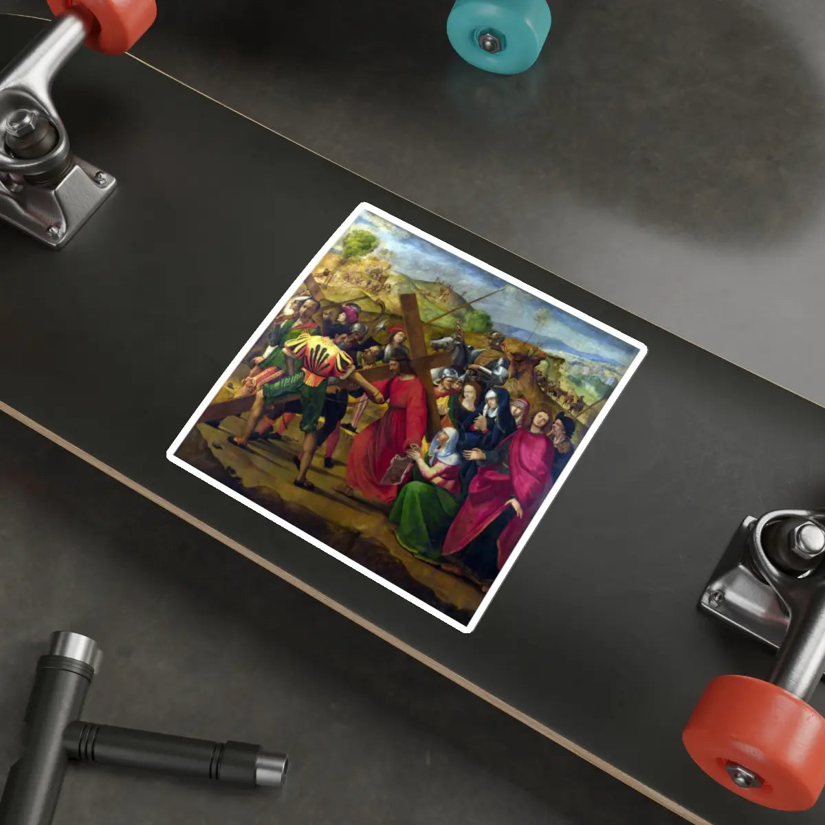 SKU:15327270043860174620 Sticker types:White Shape:Die-Cut Sizes:6" × 6"