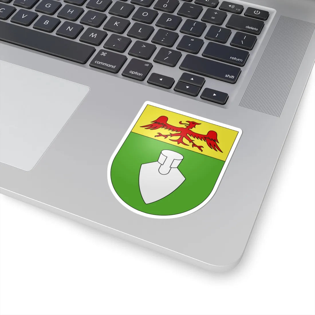 Ghirone-coat of arms (Switzerland) (Coat of Arms) STICKER Vinyl Kiss-Cut Decal - The Sticker Space