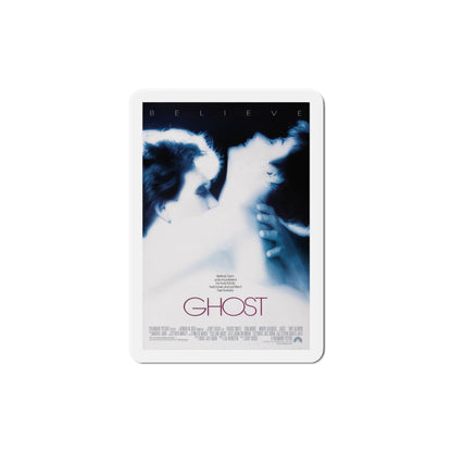 Ghost 1990 Movie Poster Die-Cut Magnet-5" x 5"-The Sticker Space