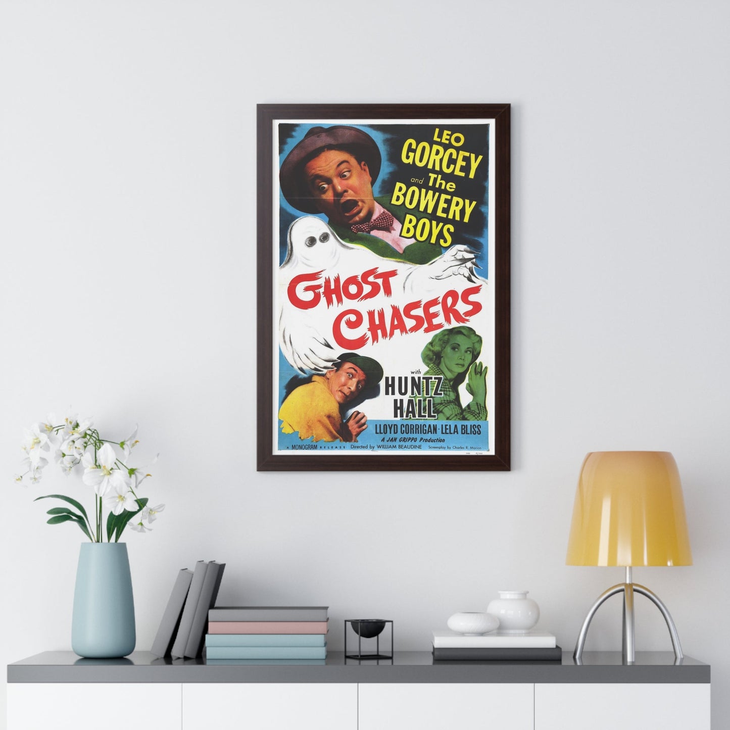 GHOST CHASERS 1951 - Framed Movie Poster-The Sticker Space