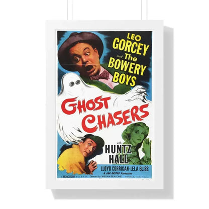 GHOST CHASERS 1951 - Framed Movie Poster 16″ x 24″ White - The Sticker Space