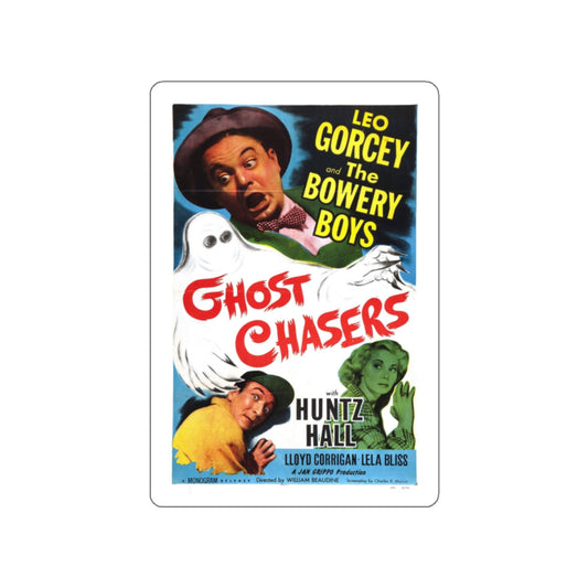 GHOST CHASERS 1951 Movie Poster STICKER Vinyl Die-Cut Decal-White-The Sticker Space