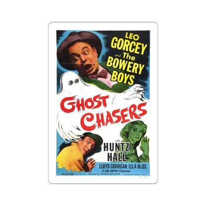 GHOST CHASERS 1951 Movie Poster - STICKER Vinyl Kiss-Cut Decal 4 Inch White - The Sticker Space