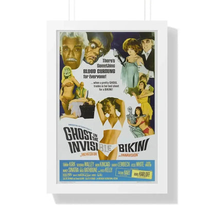 GHOST IN THE INVISIBLE BIKINI 1966 - Framed Movie Poster - The Sticker Space