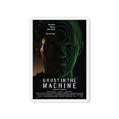 GHOST IN THE MACHINE 1993 Movie Poster - Die-Cut Magnet-4" x 4"-The Sticker Space