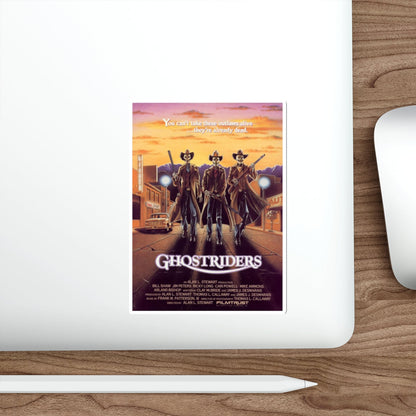 GHOST RIDERS 1987 Movie Poster STICKER Vinyl Die-Cut Decal-The Sticker Space