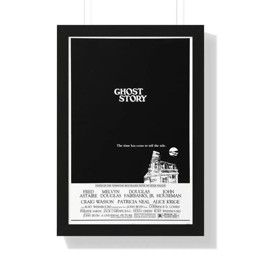 GHOST STORY 1981 - Framed Movie Poster 16″ x 24″ Black - The Sticker Space