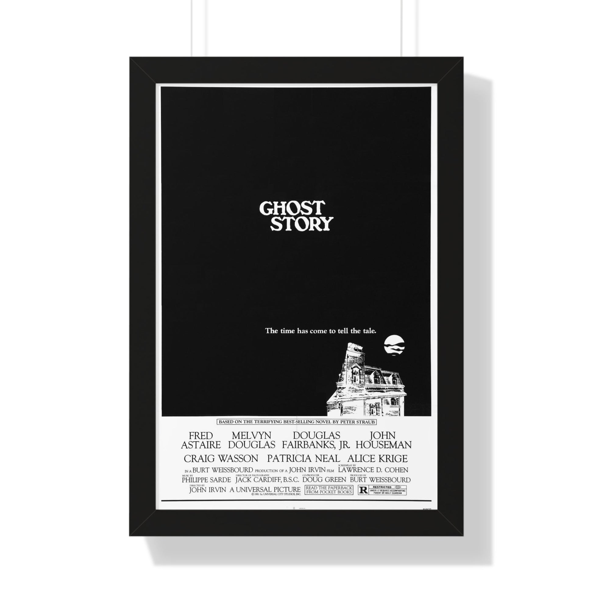 GHOST STORY 1981 - Framed Movie Poster-16″ x 24″-The Sticker Space